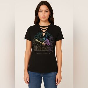 Jimi Hendrix Black Graphic Tee